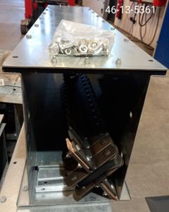 Extension trough chain conveyor K60 1.2m M&M